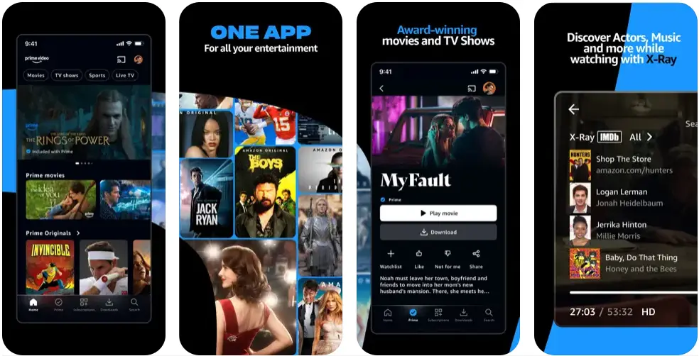 Amazon Prime Video Streaming App